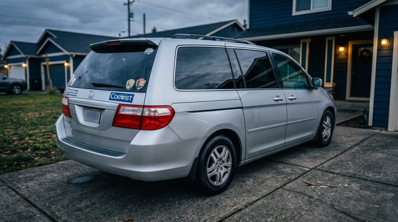 After detail — Honda Odyssey