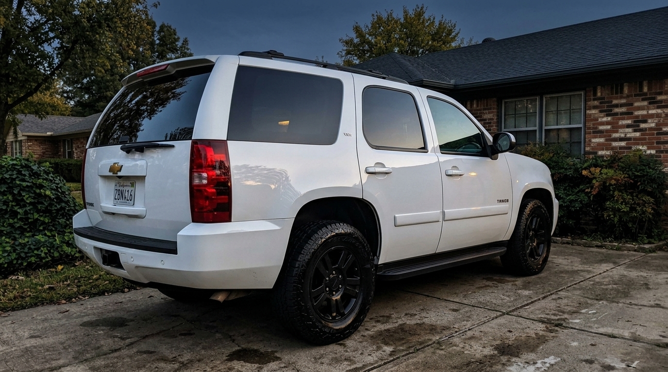 After detail — Chevy Tahoe
