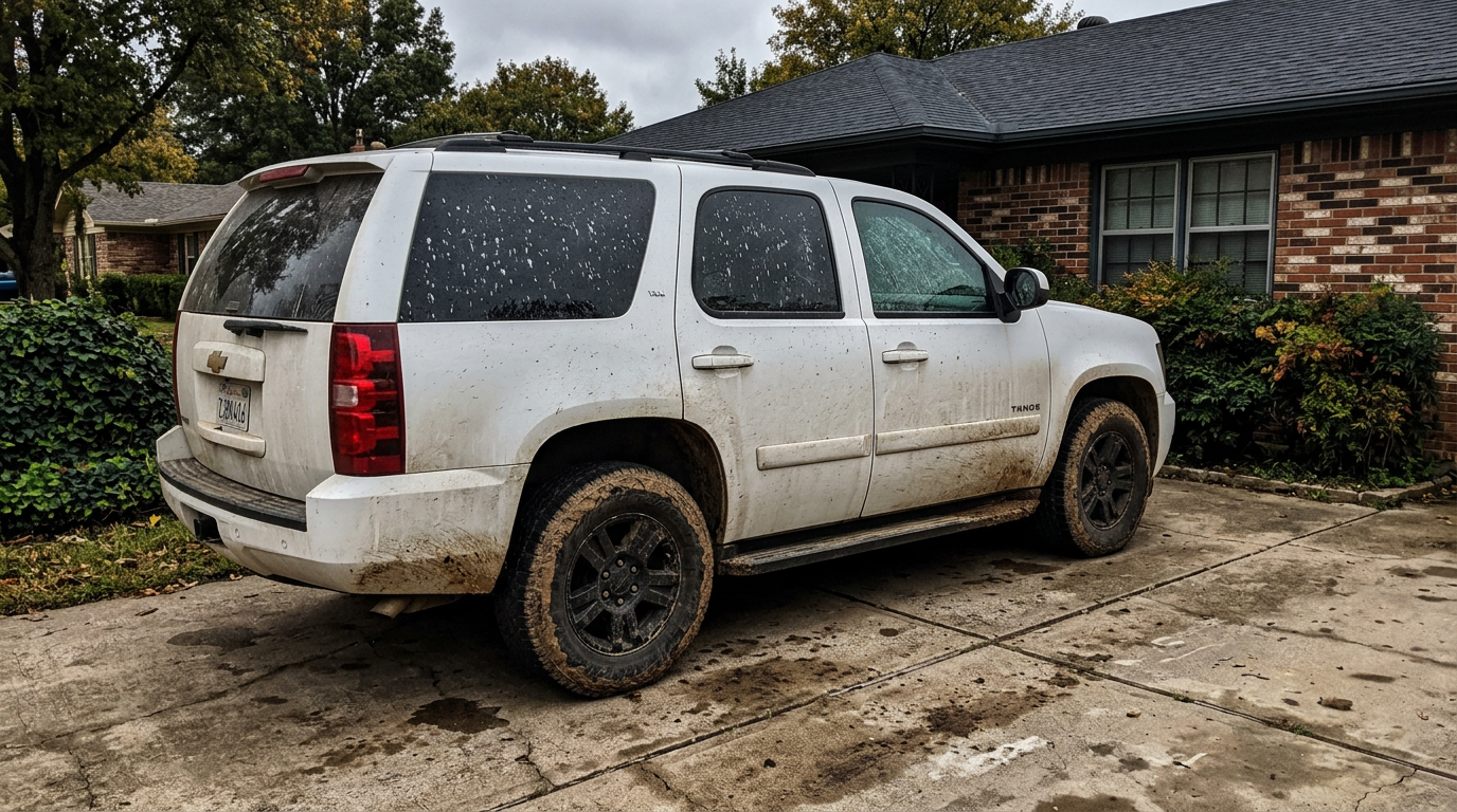 Before detail — Chevy Tahoe